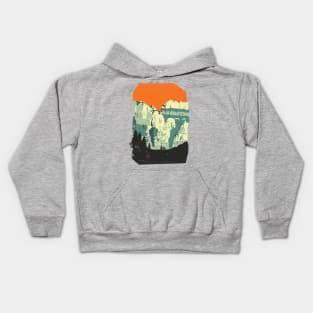 Vermillion (Green) Kids Hoodie